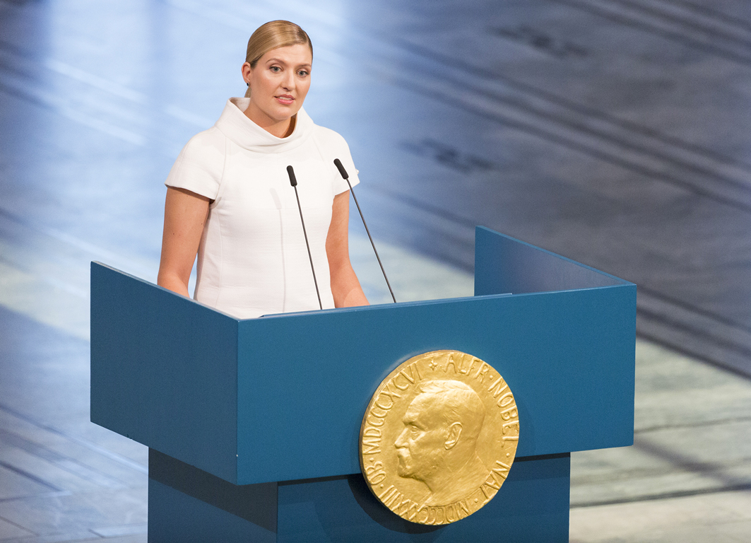 Il discorso di Beatrice Fihn al ricevimento del Nobel per la Pace
